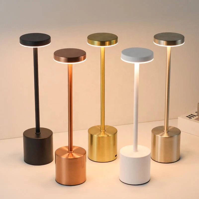 Metal Touch Sensor Rechargeable LED Desk Lamp