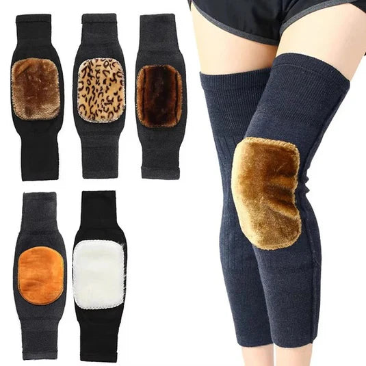 One Pair – Unisex Thermal Knee Warmers for Winter Pain Relief & Joint Support
